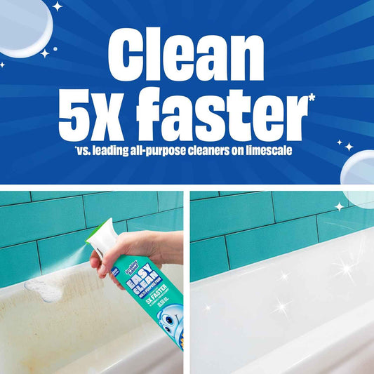 Scrubbing Bubbles Easy Clean Foaming Multipurpose Bathroom Cleaner, Continuous Spray Bottle, Fast Acting Foam, 13.58 Ounce