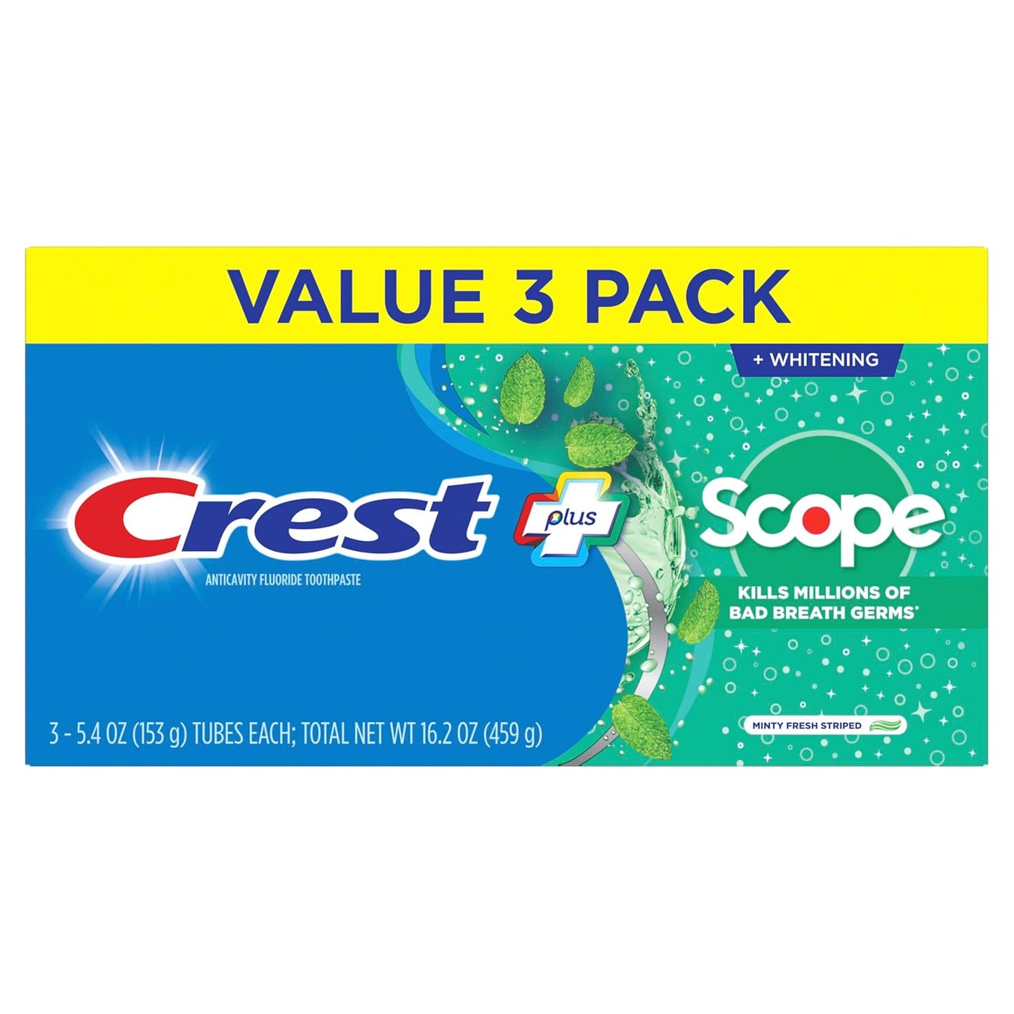 Crest_+_Scope_Whitening_Toothpaste_-_Pack_of_3,_5.4_Oz_Tubes_-_Anticavity_Fluoride_Toothpaste,_Fresh_Breath,_Kills_Germs_-_Tartar_Protection,_Enamel_Protection_-_Minty_Fresh_Flavor