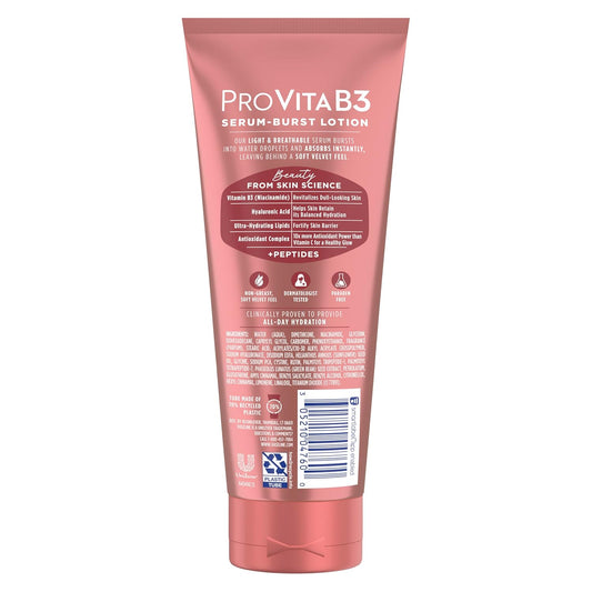 Vaseline_Pro_VitaB3_Serum_Burst_Lotion_Supple_&_Soft_Healthy,_Hydrated_Skin,_Lightweight_10x_Antioxidant_Power_of_Vitamin_C_with_Vitamin_B3,_Hyaluronic_Acid_&_Peptides,_7.5_fl_oz