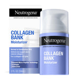 Neutrogena Collagen Bank Face Moisturizer, Larger Size Anti-Aging Face & Neck Collagen Cream, Bakuchiol, Face Lotion Supports Skin’s Natural Collagen for Visibly Plump Skin, 2.7 fl. oz