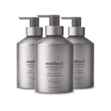 Method Gel Hand Soap, Reusable Black Aluminum Bottle, 12 oz