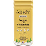 Kitsch Moisturizing Coconut Oil Liquid Conditioner for Women & Men – Coconut Oil Hair Conditioner for Kinky, Curly & Coily Hair – Deep Moisture, Shine & Manageability, Color-Safe Hair Care – 12.3 oz