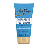 Gold Bond Therapeutic Foot Cream, 4 oz., With Jojoba & Peppermint Oil, Foot Moisturizer- pack of 3
