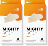 Mighty Patch Nose Pimple Patches, Large Hydrocolloid Pore Strips, Dermatologist Approved, Overnight, Pimple Stickers from Hero Cosmetics