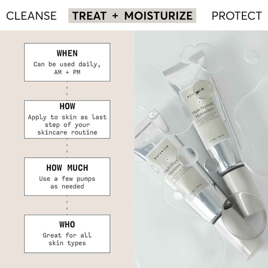 Naturium Multi-Peptide Moisturizer, Hydrating & Smoothing Skin Care, Moisturizes with Ethylated Vitamin C & Panthenol