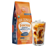 Four Sigmatic Gut Health Organic Ground Coffee | Medium Roast, Immune Boosting Probiotic Mushroom Coffee with Chaga & Turkey Tail for Gut Health & Immune Support