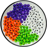 Edible 7mm Mini Candy Eyes Halloween Sprinkles Cake Cupcake Toppers Cookie Decorations Dessert Sprinkle Eyeballs Sugar Sprinkles Googly Eye for Christmas Daily Cake Decorating