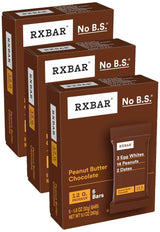 RXBAR Protein Bars, Protein Snack, Snack Bars, Peanut Butter Chocolate