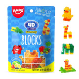 Amos Peelerz Mango Gummy Candy, Peelable Mango Gummy Candy, Resealable 2.19oz Bag (Pack of 8)