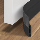Holikme Door Draft Stopper Under Door Draft Blocker Insulator Doors Sweep Weather Stripping Noise Stopper Strong Adhesive, White