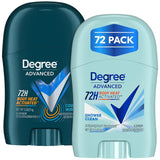 Degree Travel Deodorant – 72H Body Heat Activated Mini Antiperspirant, 0.5 Oz Ea