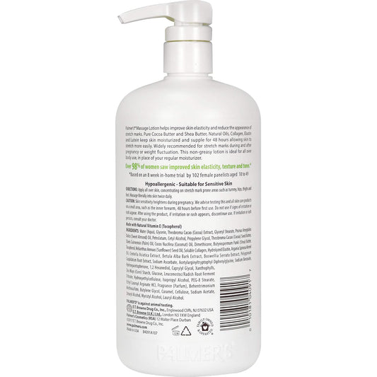 Palmer's_Cocoa_Butter_Formula_Massage_Lotion_For_Stretch_Marks,_Pregnancy_Skin_Care,_Belly_Cream_with_Collagen,_Elastin,_Argan_OIl_and_Shea_Butter,_33.8_Ounces