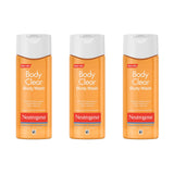 Neutrogena Body Clear Acne Body Wash, 2% Salicylic Acid Acne Medication, Oil-Free & Glycerin for Breakouts on Back, Chest & Shoulders, Non-Comedogenic, Gentle on Skin