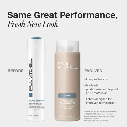 Paul Mitchell Awapuhi Conditioner, Balances Moisture + Adds Shine, For All Hair Types