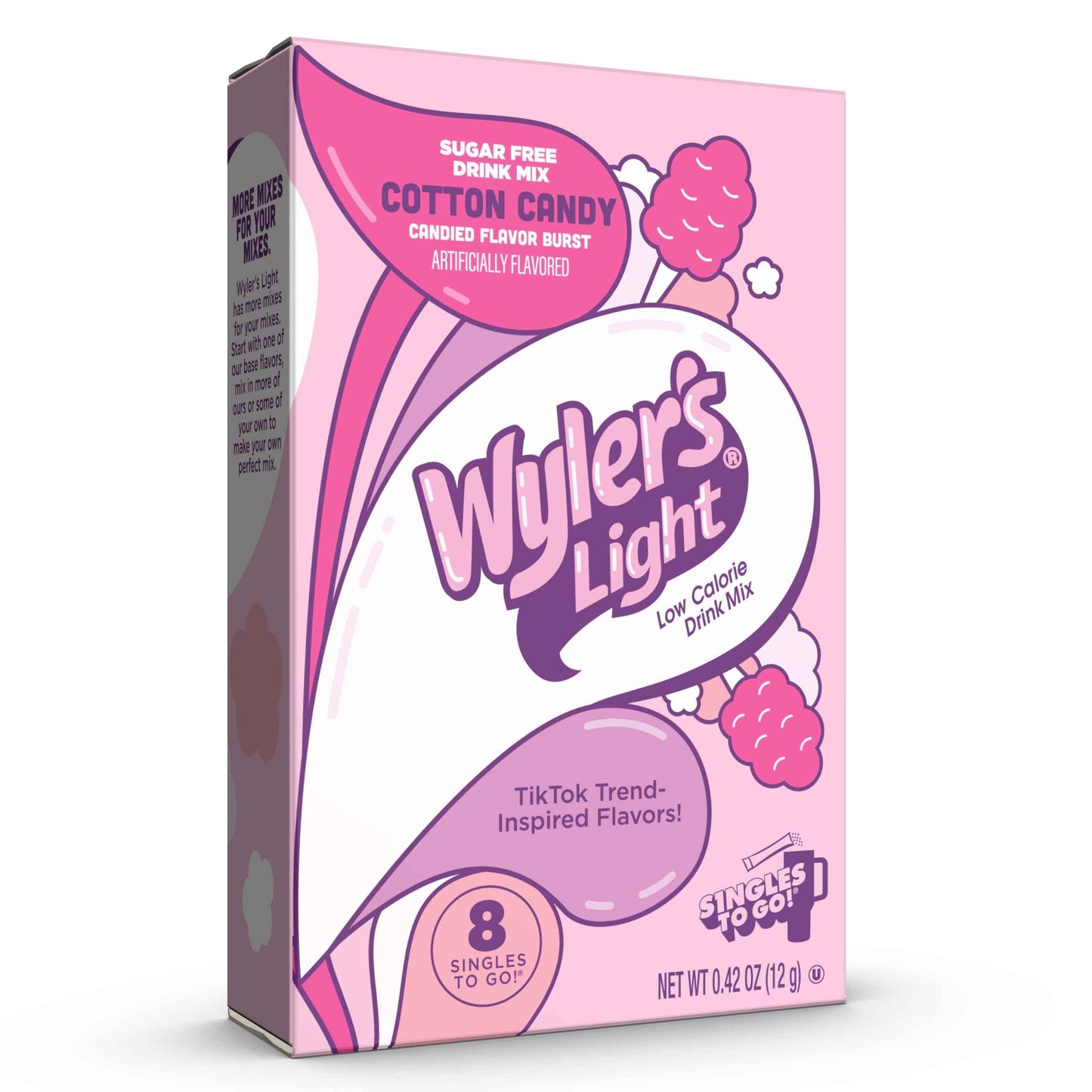 Wyler's Light Singles To Go Powder Packets, Water Drink Mix, Watertok Banana, 8 Count