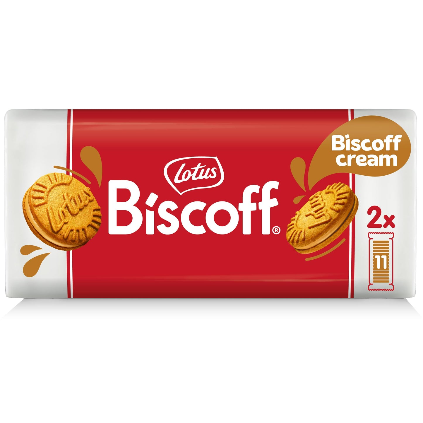 Biscoff Cream - 11 Count (Pack of 2)