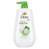 Dove Body Wash Rebalance For 24hr Lotion-Soft Skin Moisturizing Skin Cleanser with No Sulfates No Parabens 30.6 oz
