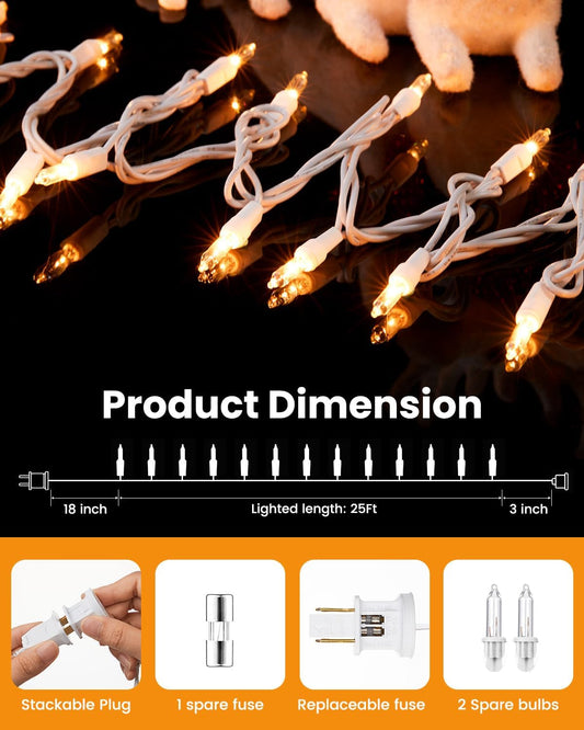 Minetom_Clear_Christmas_Lights_Set_100_Count_25_Feet_Incandescent_Bulb_Mini_String_Lights_for_Indoor_Christmas_Tree_Garland_Birthday_Wedding_Party_Festival_Decoration,_White_Wire
