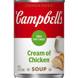 Campbell's Condensed Heart Healthy Cream of Chicken Soup, 10.5 oz Can