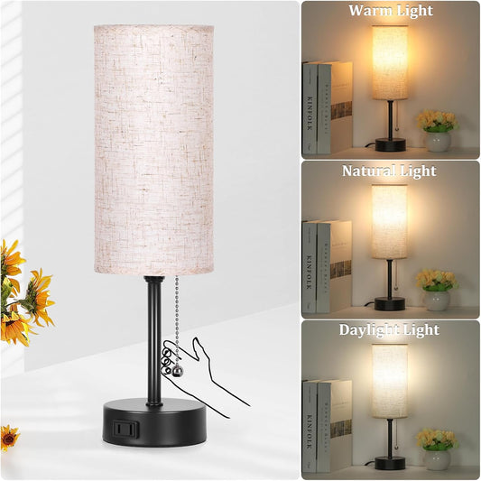 Bedside_Table_Lamp_for_Bedroom,_3-Color_Small_Lamps_with_Pull_Chain,_Bedroom_Table_Lamps_for_Night_stands,Desk_Reading_Light_AC_Outlet_Nightstand_Lamp_for_Living_Room_Decor/Dorm/Office_Bulb_Included