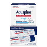 Aquaphor Baby Healing Ointment Advanced Therapy Skin Protectant for Chapped or Dry Skin, Drool Rash and Diaper Rash Ointment, Hypoallergenic Baby Essentials, Travel Size, 0.35 Oz Tube