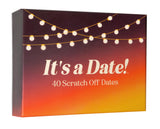 40 Fun and Romantic Scratch Off Date Ideas for Him, Her, Girlfriend, Boyfriend, Wife, or Husband, Perfect for Date Night, Special Couples Gift for Anniversaries, Birthdays & More!
