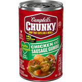 Campbell's Chunky Soup, Healthy Request Chicken and Sausage Gumbo, 18.8 Oz Can