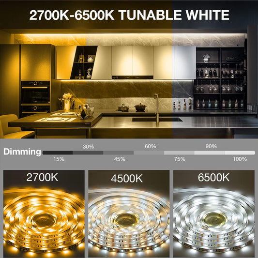 DAYBETTER_Under_Cabinet_Lights,_6_PCS_Under_Cabinet_Lighting_with_Remote,_Dimmable_LED_Strip_Lights_for_Bedroom,_LED_Lights_for_Kitchen_Cabinet,_Counter_Shelf_2700K-6500K_Warm_to_Daylight_White,_9.8ft