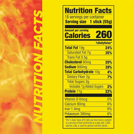 Slim Jim Monster Smoked Meat Sticks, High Protein, Father's Day Snack Gift for Dad
