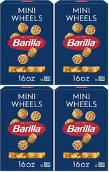 Barilla Racing Wheels Pasta, 16 oz. Box, Racing Edition Non-GMO Pasta, Made with Durum Wheat Semolina, Kosher Certified