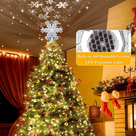 Christmas_Tree_Topper,_3D_Rotating_Silver_Snowflake_Pattern_Projector_for_Xmas_Tree_Topper,_Hollow_Design_Christmas_Decorations,_Christmas_Decor