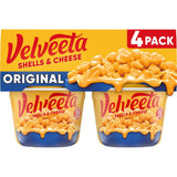 Velveeta Shells & Cheese Original Microwaveable Shell Pasta & Cheese Sauce, 8 ct Box, 2.39 oz Cups