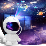 Astronaut Galaxy Projector, Star Projector Galaxy Light, Night Light for Kids, Nebula Ceiling LED Lamp, Room Decor, with Timer and Remote, Gifts for Birthdays
