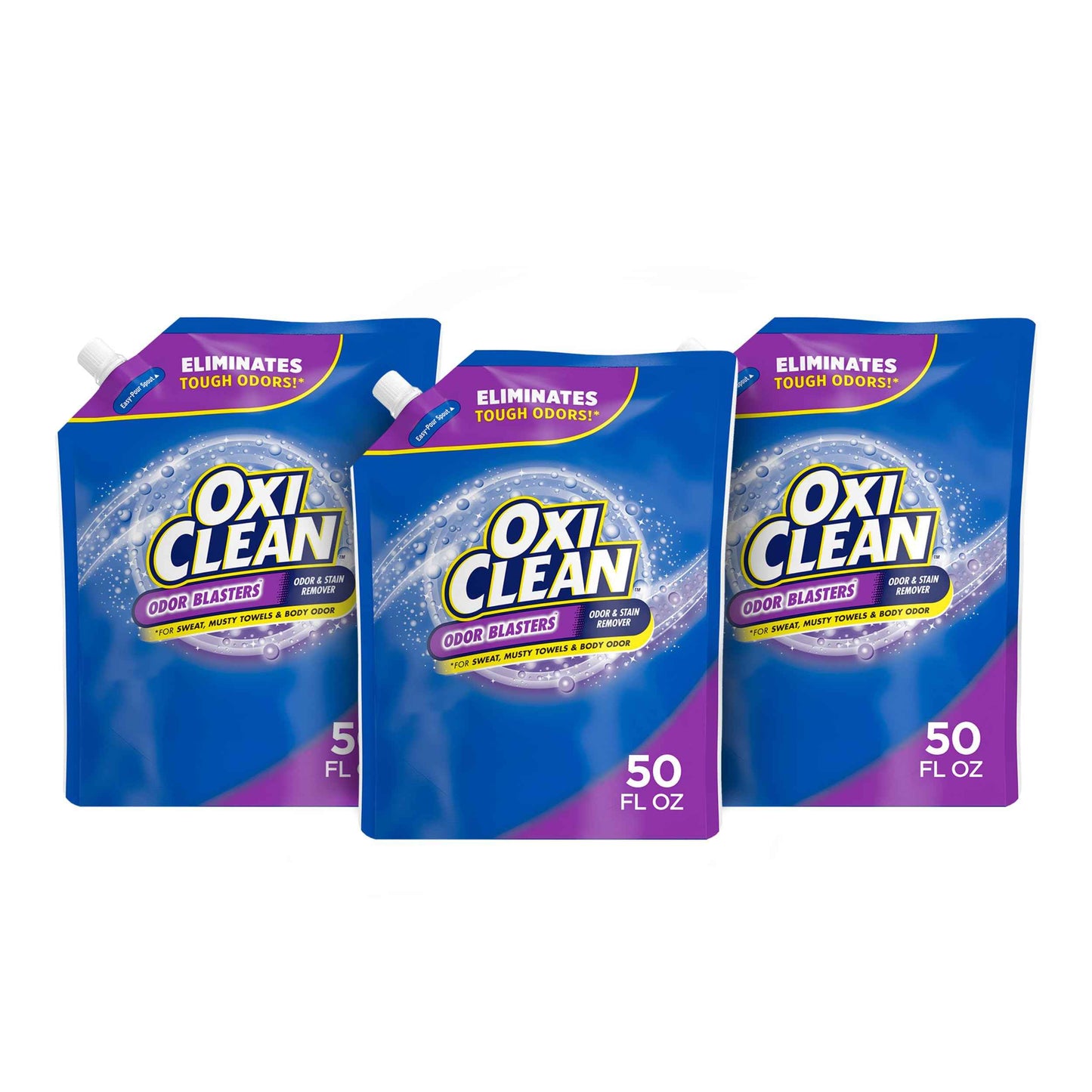 OxiClean Odor Blasters Odor and Stain Remover Liquid Laundry Additive, Water-Activated Laundry Stain Remover