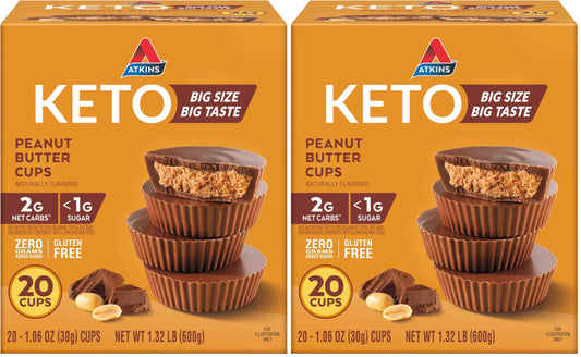 Atkins, Gluten Free, High in Fiber, 1g Sugar, 2g Net Carb, Keto Friendly