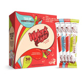 Wyler’s Light Variety Pack, Singles To Go Sugar Free Drink Mix, Low Calorie Water Enhancer, 30 Sticks, Piña Colada, Rainbow Sherbet, Strawberry Banana, Guava