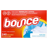 Bounce Fabric Softener Sheets, Fresh Linen Scent