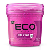 Ecoco Eco Style Hair Gel - Curl And Wave - Anti-Itch, Alcohol-Free Formula - Perfect Hold For Angled Or Tapered Sides - Ideal For Wavy Hair - No Flakes - Not Animal Tested - Moisturizes