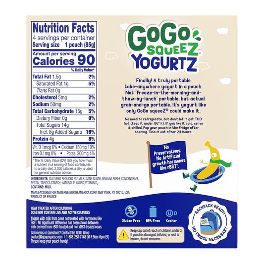 GoGo_squeeZ_yogurtZ_Banana,_3_oz_(Pack_of_4),_Kids_Snacks_Made_from_Real_Yogurt_and_Fruit,_Pantry_Friendly,_No_Fridge_Needed,_Gluten_Free_and_Nut_Free,_Recloseable_Cap,_BPA_Free_Pouches