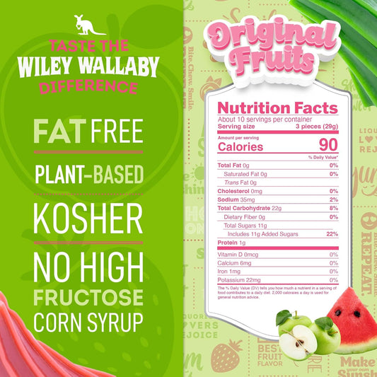 Wiley_Wallaby_Licorice_10_Ounce_Classic_Gourmet_Soft_&_Chewy_Australian_Original_Fruits_Licorice_Candy_Twists,_1_Pack