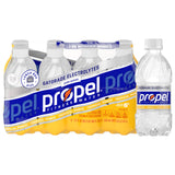Propel Electrolyte Enhanced Water Sports Drink, Zero Calorie & Zero Sugar Hydration with Electrolytes and Vitamins C & E, 12 fl oz Water Bottles (8 Pack)