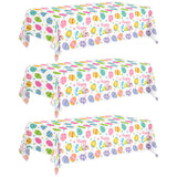 3World Cup Flag Tablecloth International Country Flag Decorations, Disposable Plastic Table Cover for Soccer World Cup Party,Games, Patriotic BBQ, Birthday, Outdoor Picnic Supplies