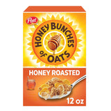 Honey Bunches of Oats Crunchy Honey Roasted Cereal 18 Ounce (Pack of 1) Box