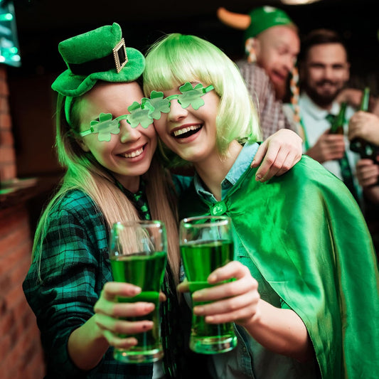 JOYIN_6_PCS_St._Patricks_Day_Sunglasses_Shamrock,_St_Patrick_Accessories_Shamrock_Glasses_Clover_Eyewear,_St_Patrick_Party_Favor_Supply