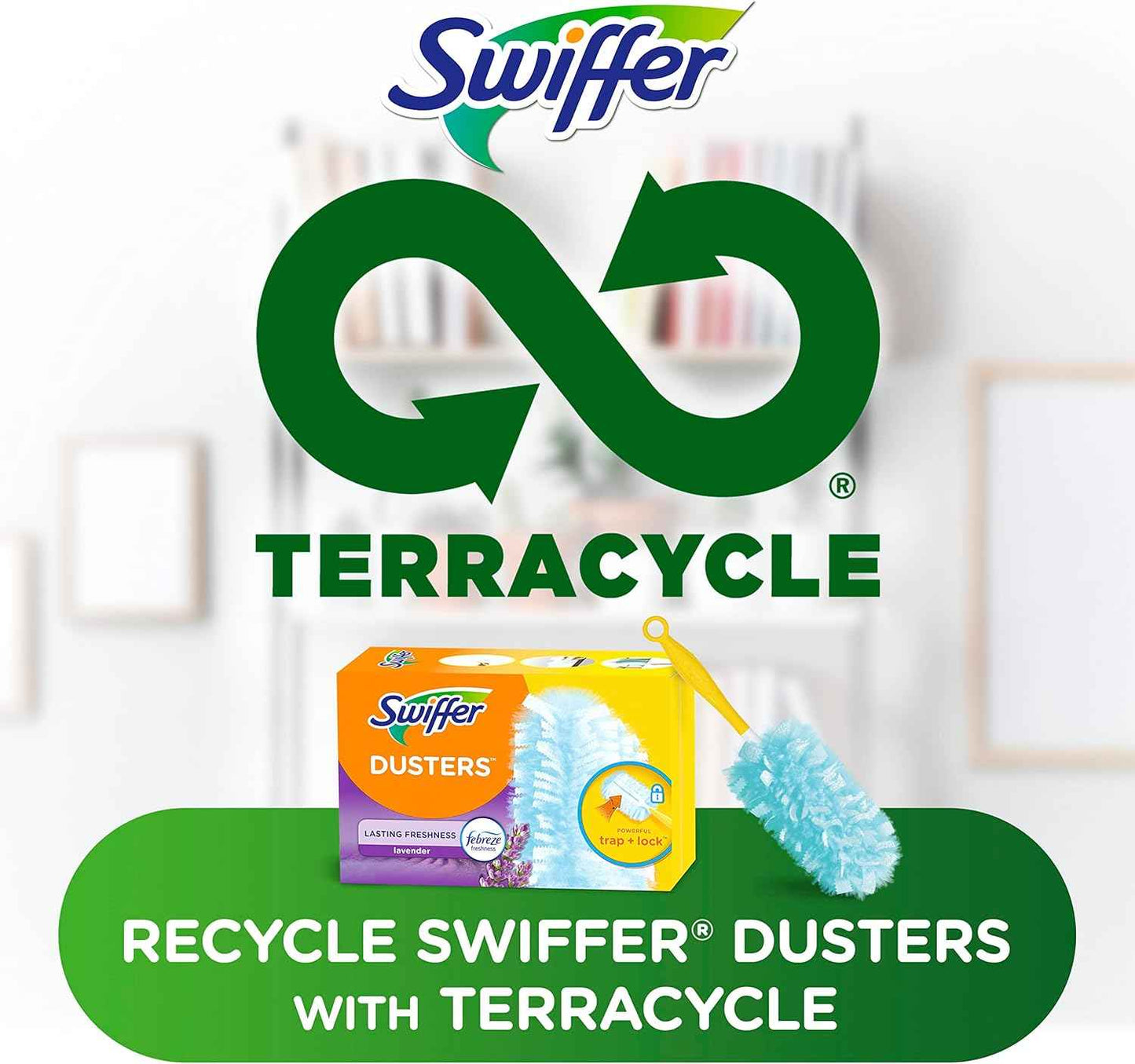 Swiffer Dusters Multi-Surface Duster Refills, Lavender Scent, 10 ct