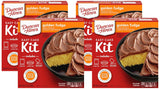 Duncan Hines Easy Cake Kit Golden Fudge Cake Mix, 8.4 OZ