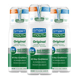 SmartMouth Original Zinc Activated Mouthwash - Instant Fresh Breath Mouthwash - Eliminates Bad Odors and Bad Breath - Alcohol-Free, Sugar-Free, Gluten-Free - Fresh Mint - 16 fl oz