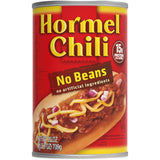 Hormel Chili No Beans, 19 Ounce