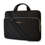 BAGSMART 15.6 Inch Laptop Case Sleeve Compatible with MacBook Pro 16 Inch,15.6 Inch HP,Dell,Acer Aspire,Asus Notebook, Lightweight Laptop Bag for Women with Shoulder Strap,Pocket,Handle