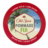 Old Spice Mens Hair Pomade, Fiji Pomade for Men, Loose Hold, Low Shine, Hair Styling